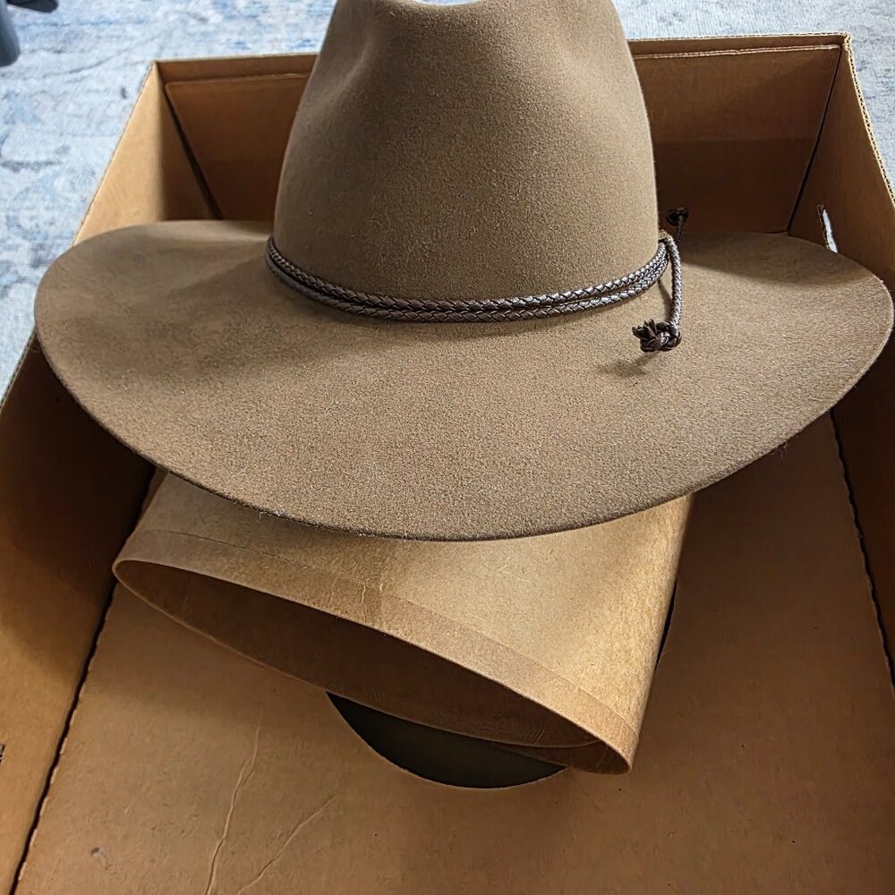 Stetson 4X beaver felt cowboy hat